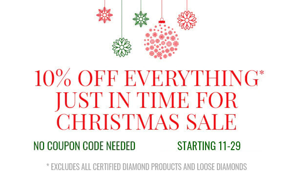 10% Off Almost All of Our Jewelry - Just In Time for Christmas Sale