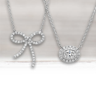 Diamond Pendant and Necklaces